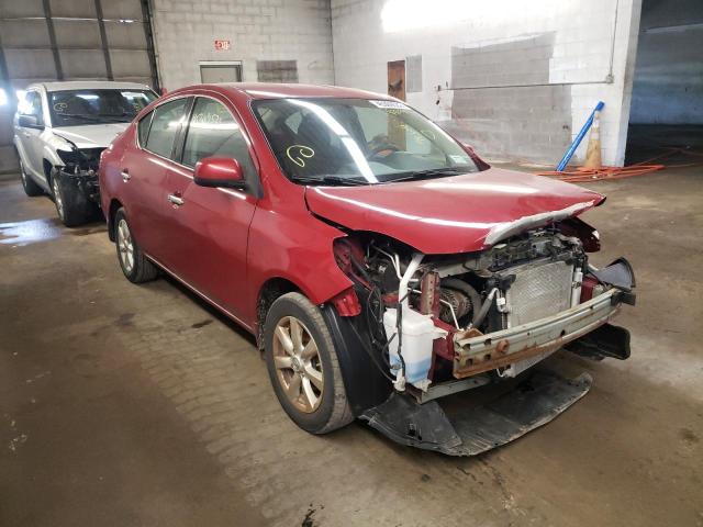 NISSAN VERSA S 2014 with VIN 3N1CN7AP8EL832587 - Photo from auction
