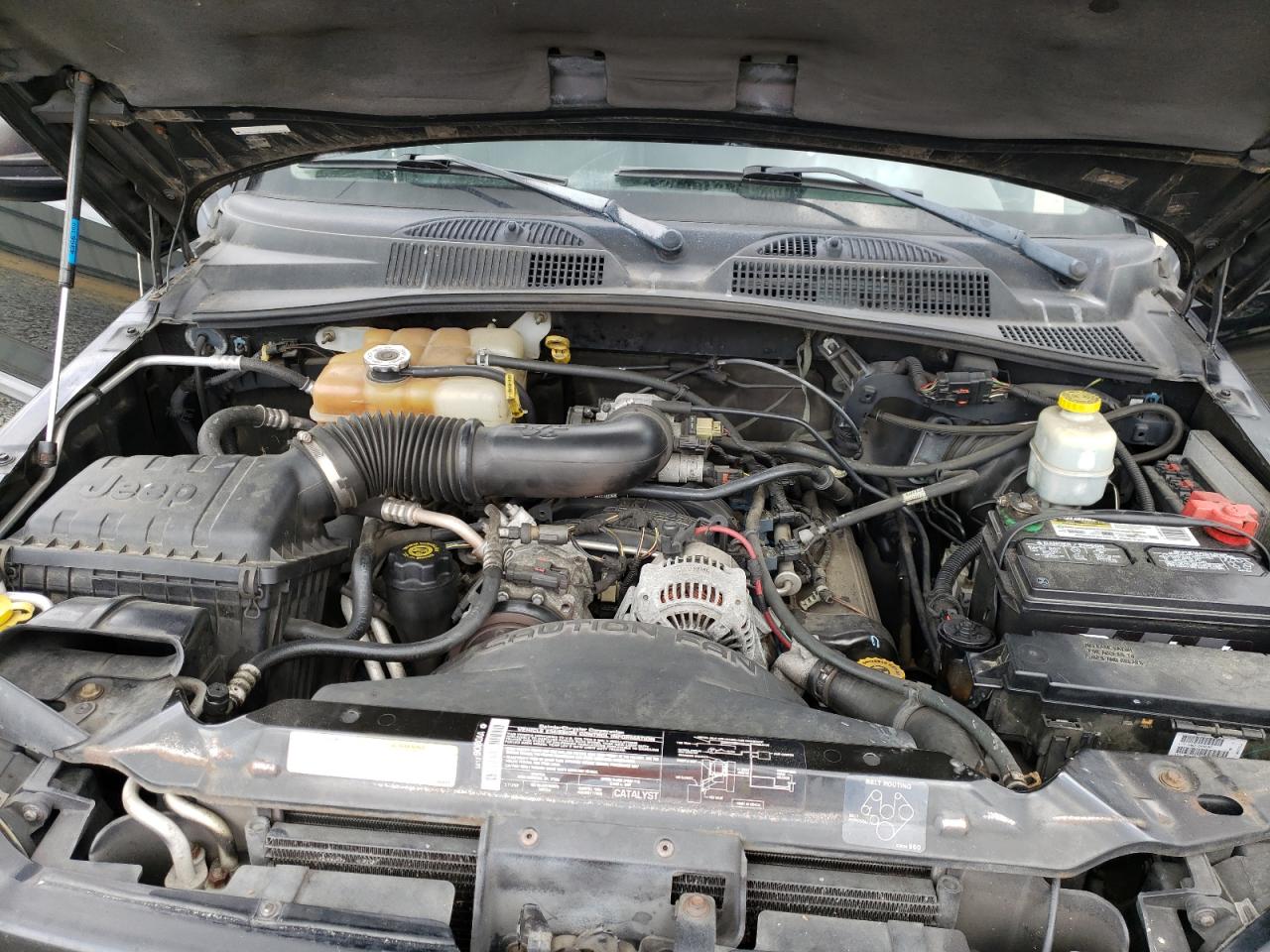 Photo 7 from auction – 2004 JEEP LIBERTY SP with VIN 1J4GL48K04W108750