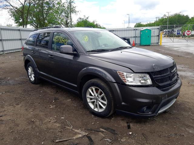 DODGE JOURNEY SX 2014 with VIN 3C4PDDBG5ET166772 - Photo from auction
