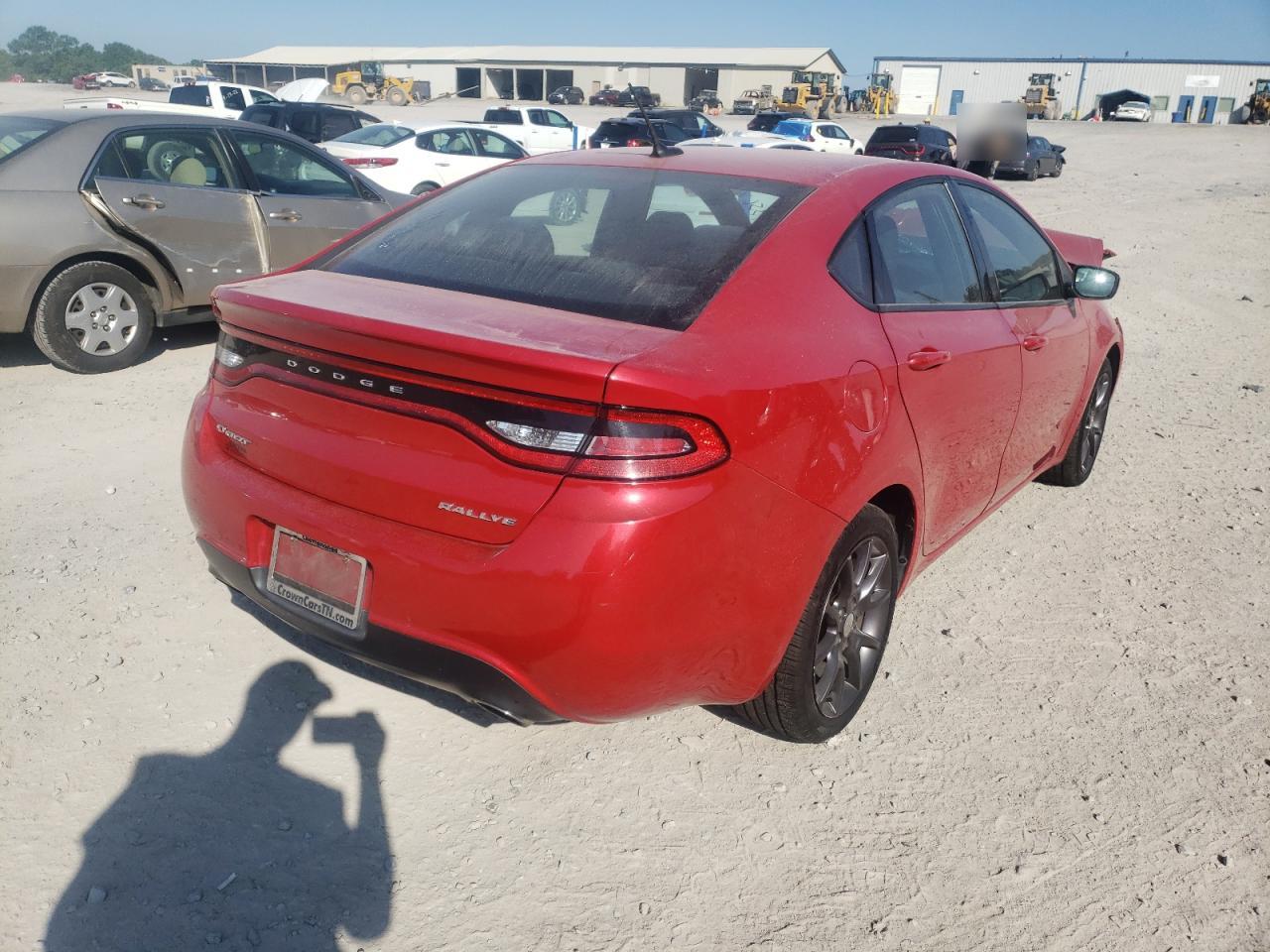 Photo 4 from auction – 2015 DODGE DART SXT with VIN 1C3CDFBB6FD407460
