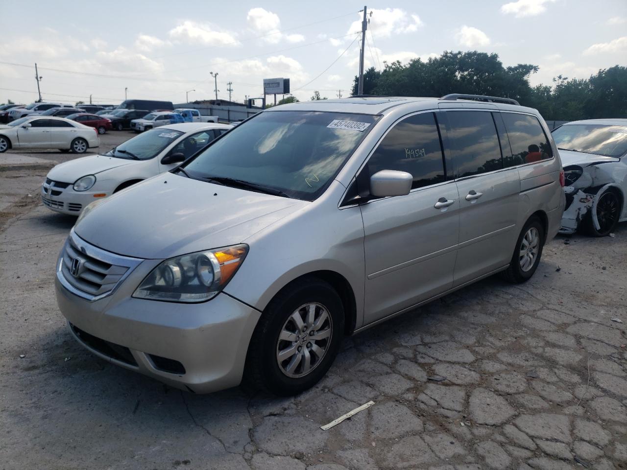 Photo 2 from auction – 2009 HONDA ODYSSEY EX with VIN 5FNRL38769B054810