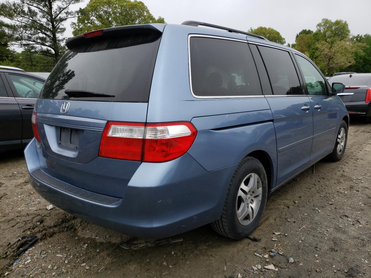 Photo 4 from auction – 2007 HONDA ODYSSEY EX with VIN 5FNRL38627B033859