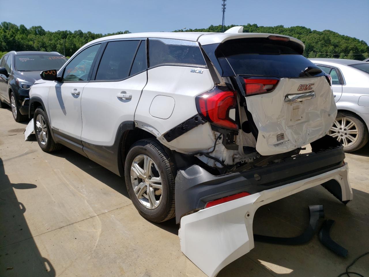 Photo 3 from auction – 2020 GMC TERRAIN SL with VIN 3GKALMEV9LL169372