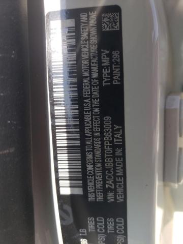 Photo 10 from auction – 2015 JEEP RENEGADE L with VIN ZACCJBBT0FPB63009