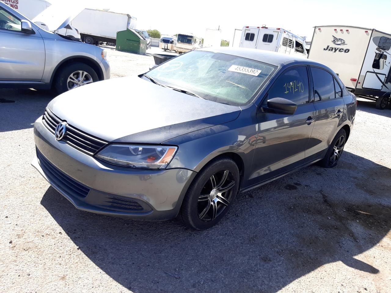 Photo 2 from auction – 2012 VOLKSWAGEN JETTA BASE with VIN 3VW2K7AJ2CM334869