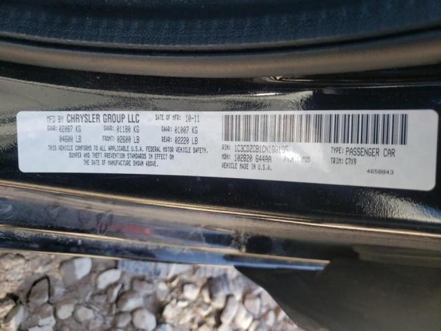 Photo 10 from auction – 2012 DODGE AVENGER SX with VIN 1C3CDZCB1CN166185