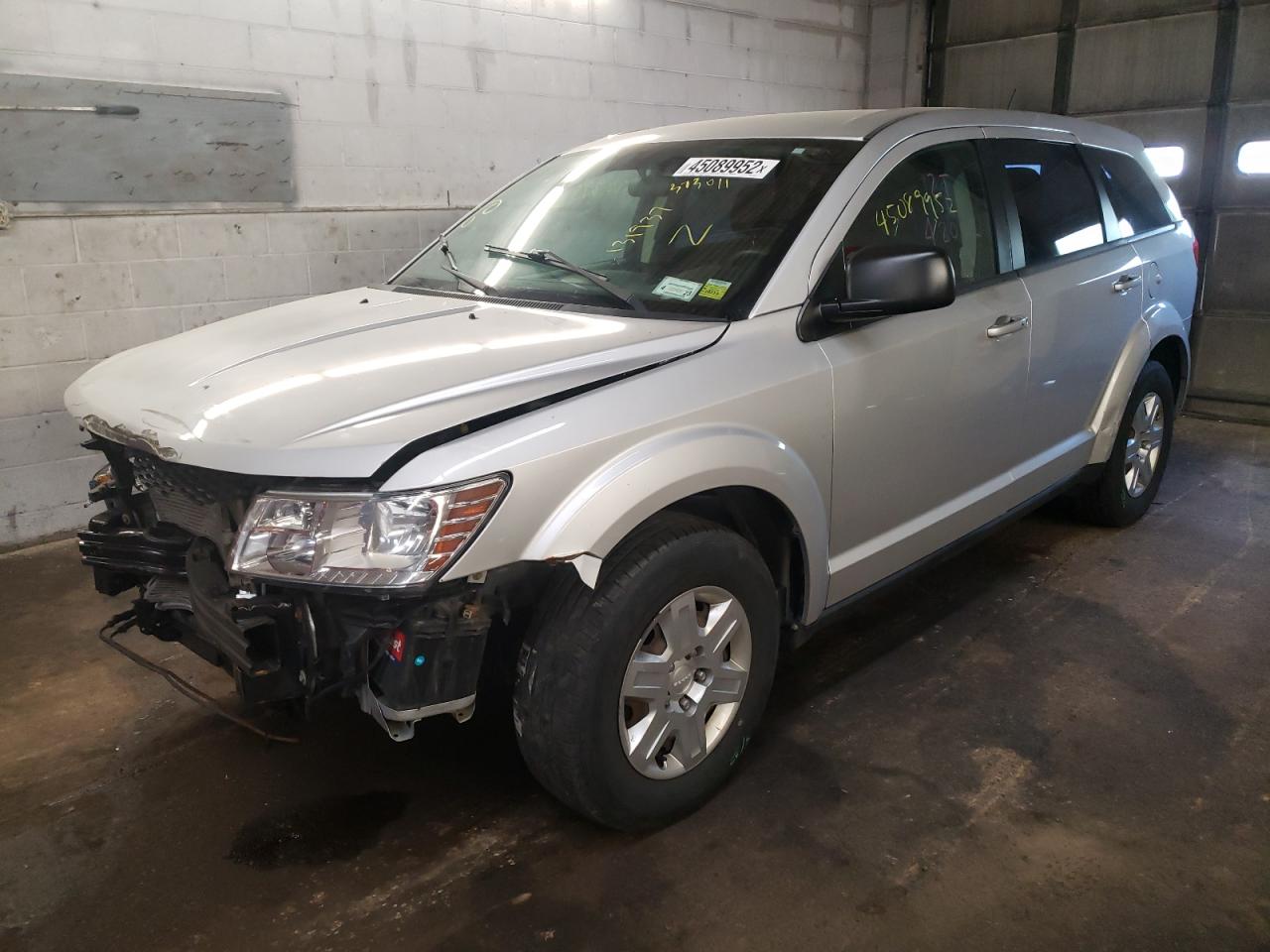 Photo 2 from auction – 2012 DODGE JOURNEY SE with VIN 3C4PDCABXCT373011