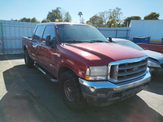 FORD F250 SUPER 2002 with VIN 1FTNW20SX2ED41235 - Photo from auction