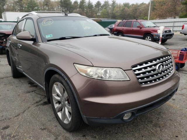INFINITI FX35 2004 with VIN JNRAS08W54X202644 - Photo from auction