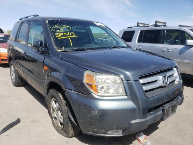 HONDA PILOT EX 2006 with VIN 2HKYF18586H550341 - Photo from auction