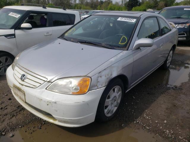 Photo 2 from auction – 2002 HONDA CIVIC EX with VIN 1HGEM22912L003090