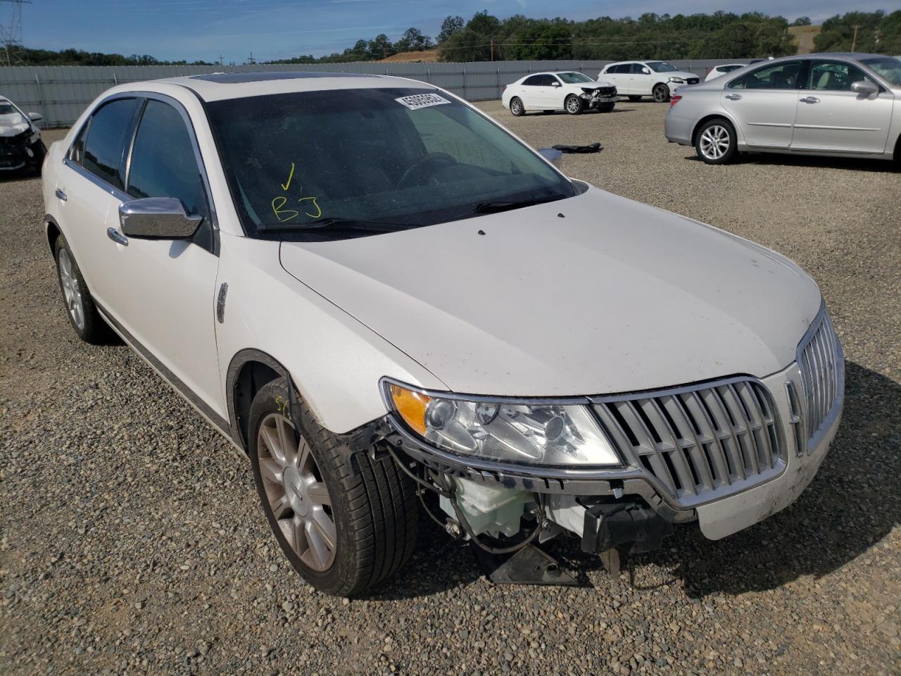 LINCOLN MKZ 2011 with VIN 3LNHL2GC1BR773130 - Photo from auction