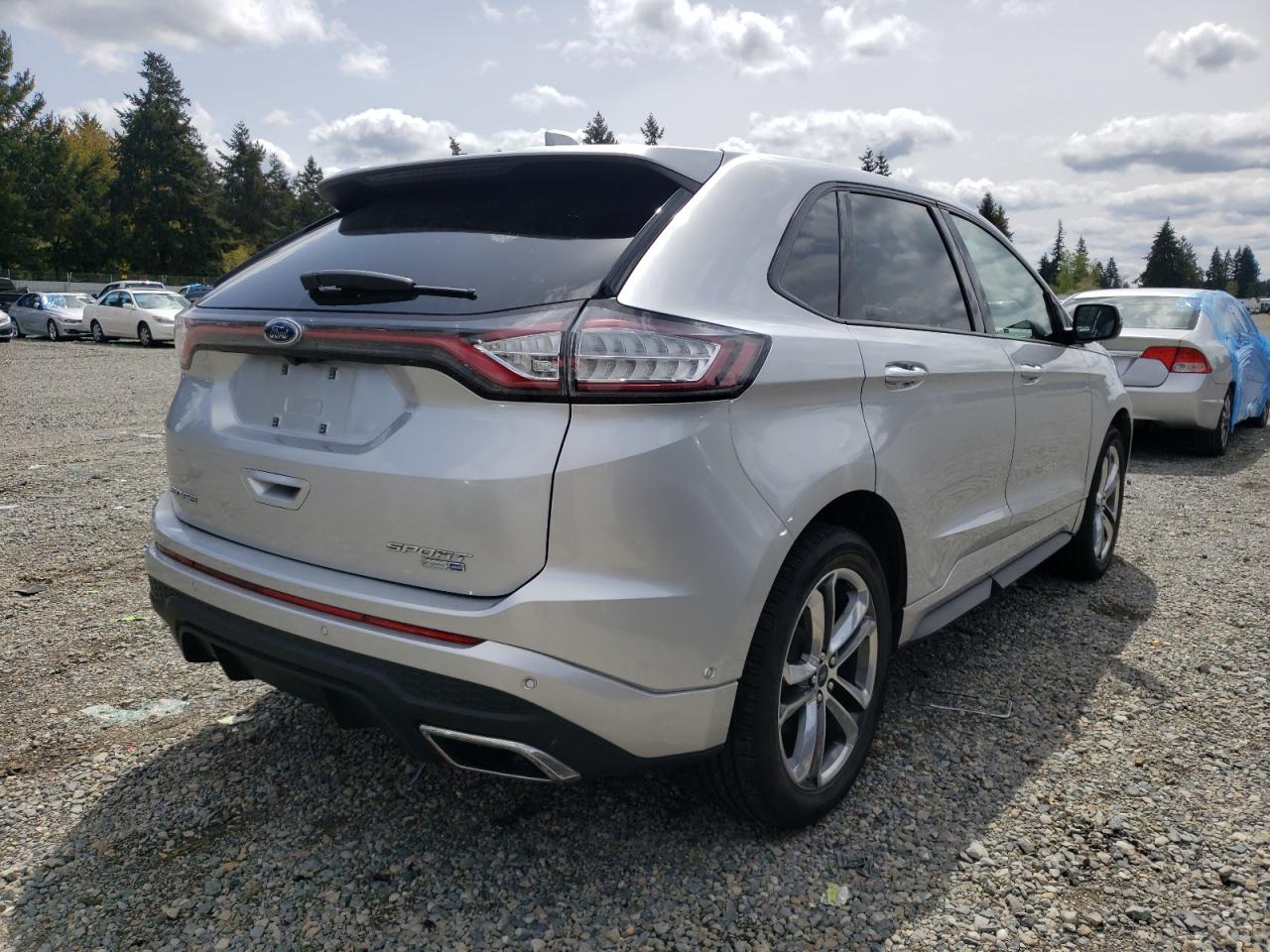 Photo 4 from auction – 2017 FORD EDGE SPORT with VIN 2FMPK4AP0HBB43998