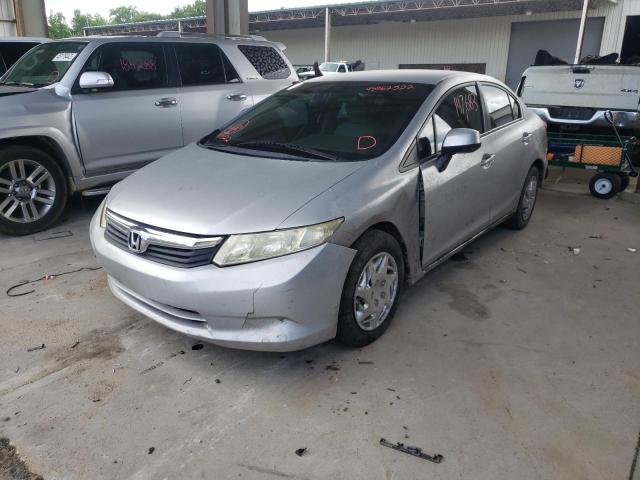 Photo 2 from auction – 2012 HONDA CIVIC LX with VIN 19XFB2F59CE382687