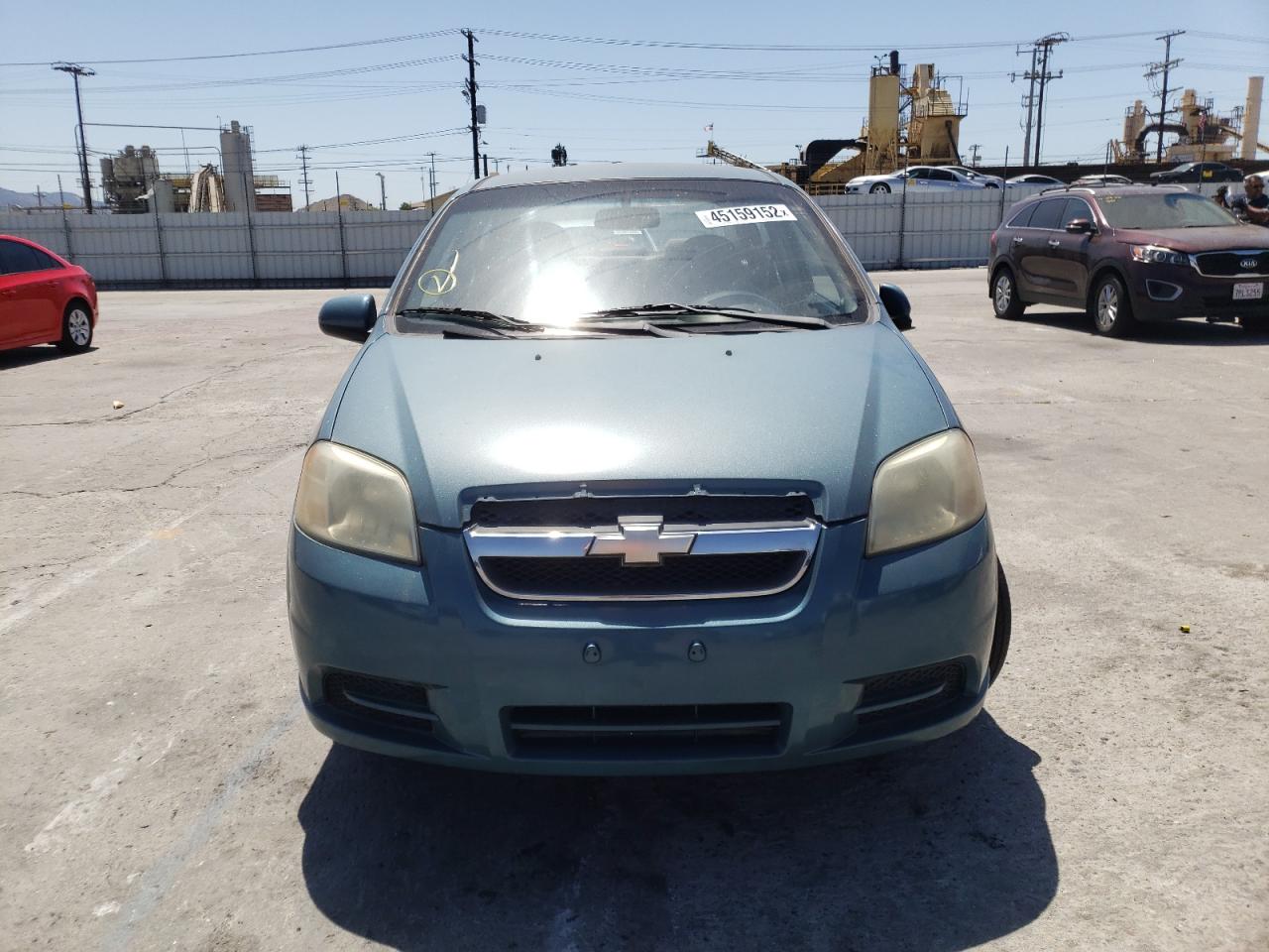 Photo 9 from auction – 2008 CHEVROLET AVEO with VIN KL1TD56688B138371