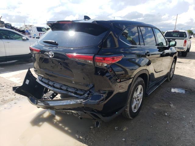 Photo 4 from auction – 2021 TOYOTA HIGHLANDER with VIN 5TDZZRAH9MS073778