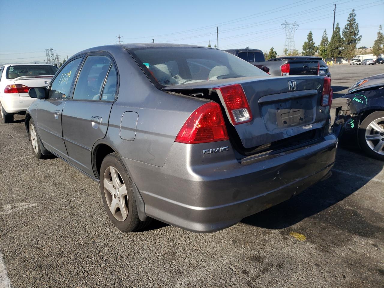 Photo 3 from auction – 2004 HONDA CIVIC EX with VIN 2HGES26744H572336