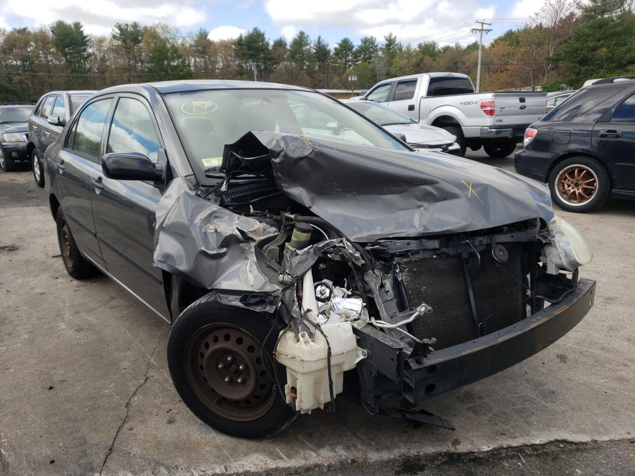 TOYOTA COROLLA CE 2008 with VIN 2T1BR32E48C858405 - Photo from auction