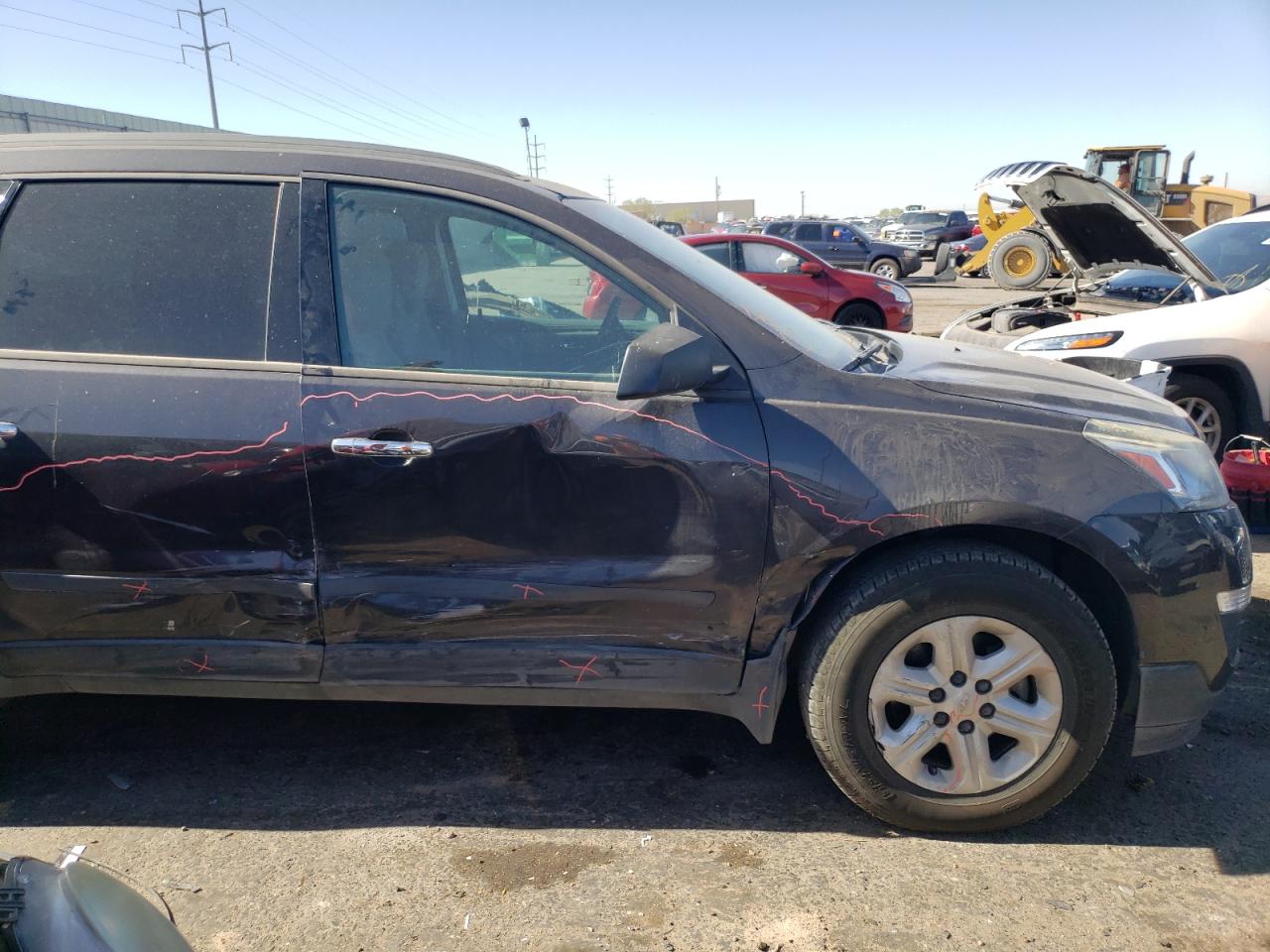 Photo 9 from auction – 2013 CHEVROLET TRAVERSE L with VIN 1GNKRFED7DJ174703
