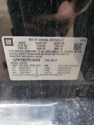 Photo 10 from auction – 2015 GMC SIERRA C15 with VIN 1GTR1TEC7FZ182390