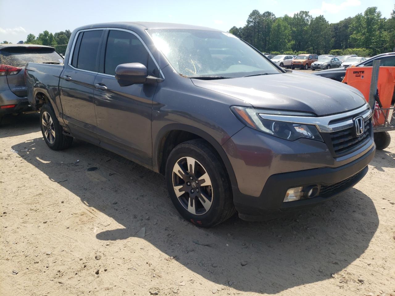 HONDA RIDGELINE 2019 with VIN 5FPYK3F6XKB034856 - Photo from auction