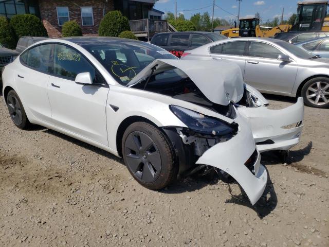 TESLA MODEL 3 2021 with VIN 5YJ3E1EA7MF100285 - Photo from auction