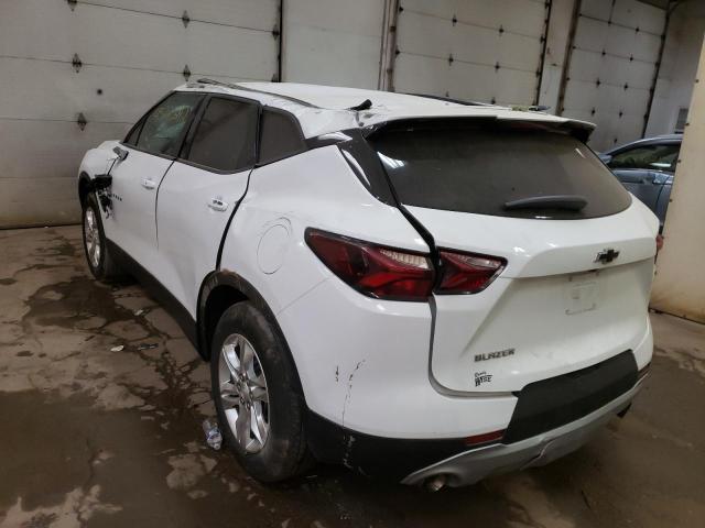 Photo 3 from auction – 2020 CHEVROLET BLAZER 2LT with VIN 3GNKBCRS1LS604668