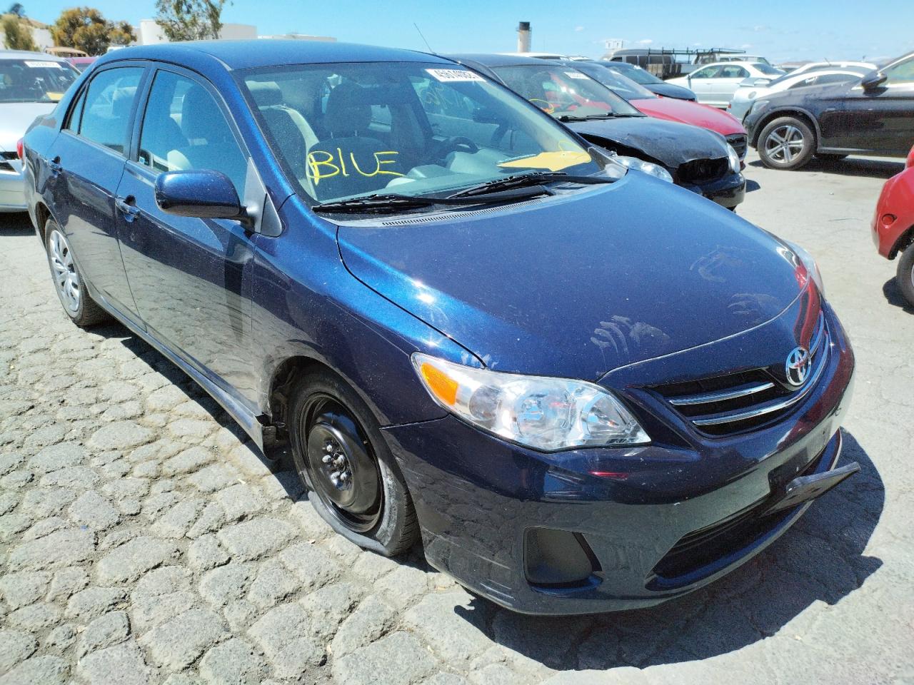 TOYOTA COROLLA BA 2013 with VIN 2T1BU4EE3DC936831 - Photo from auction