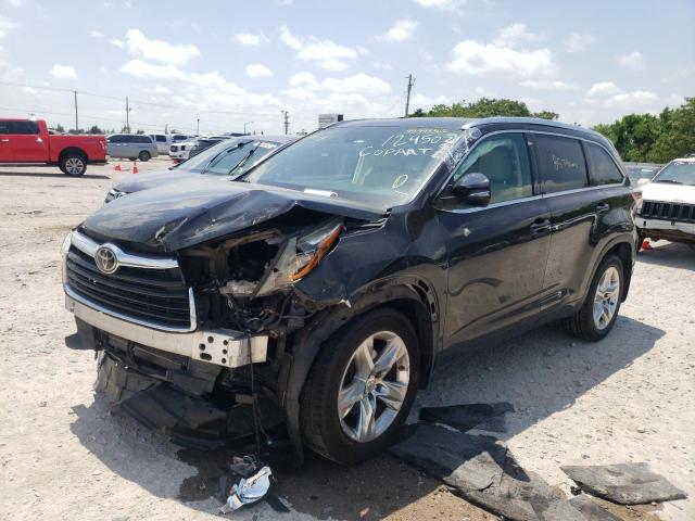 Photo 2 from auction – 2015 TOYOTA HIGHLANDER with VIN 5TDDKRFH4FS124503