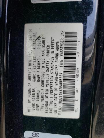 Photo 10 from auction – 2014 HONDA ACCORD LX- with VIN 1HGCT1B32EA008864