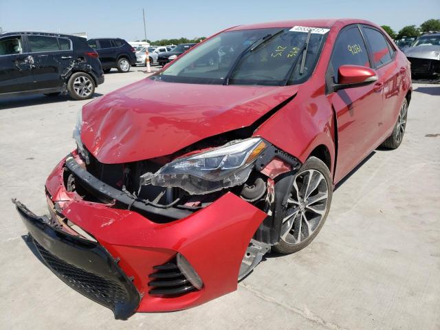 Photo 2 from auction – 2017 TOYOTA COROLLA L with VIN 5YFBURHE4HP598001
