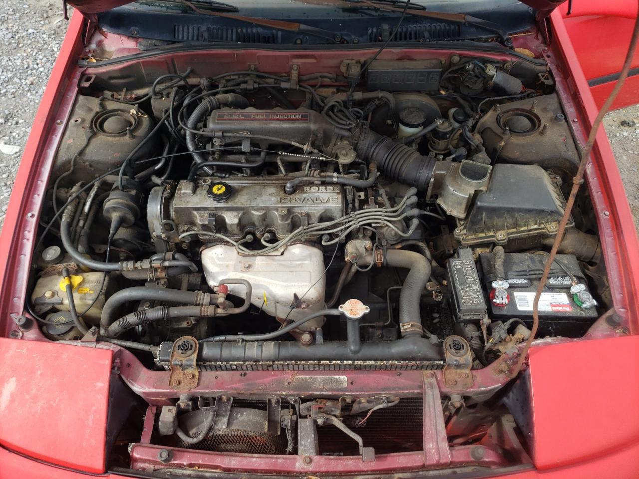 Photo 7 from auction – 1989 FORD PROBE GL with VIN 1ZVBT20C3K5298231