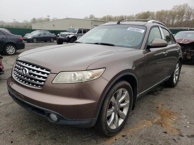 Photo 2 from auction – 2004 INFINITI FX35 with VIN JNRAS08W54X202644