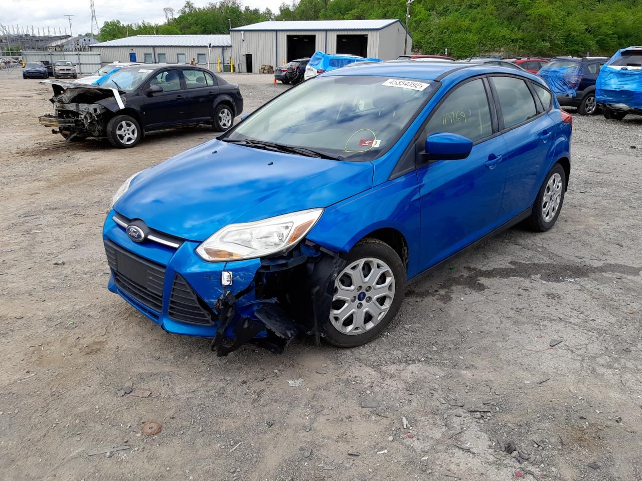 Photo 2 from auction – 2012 FORD FOCUS SE with VIN 1FAHP3K20CL243007