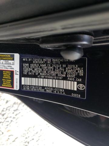 Photo 10 from auction – 2016 TOYOTA CAMRY LE with VIN 4T1BF1FK8GU161197