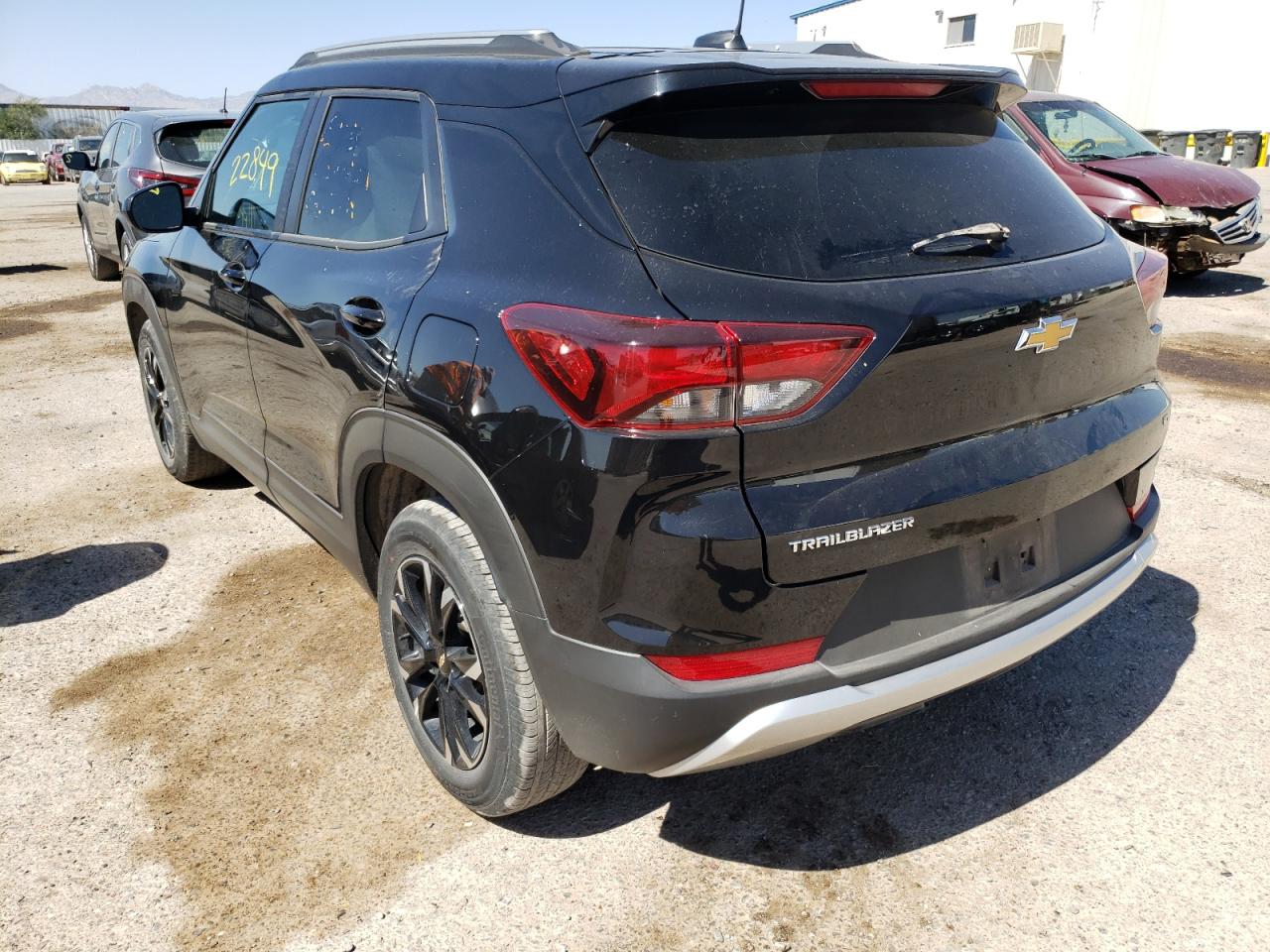Photo 3 from auction – 2021 CHEVROLET TRAILBLAZE with VIN KL79MPS20MB155402