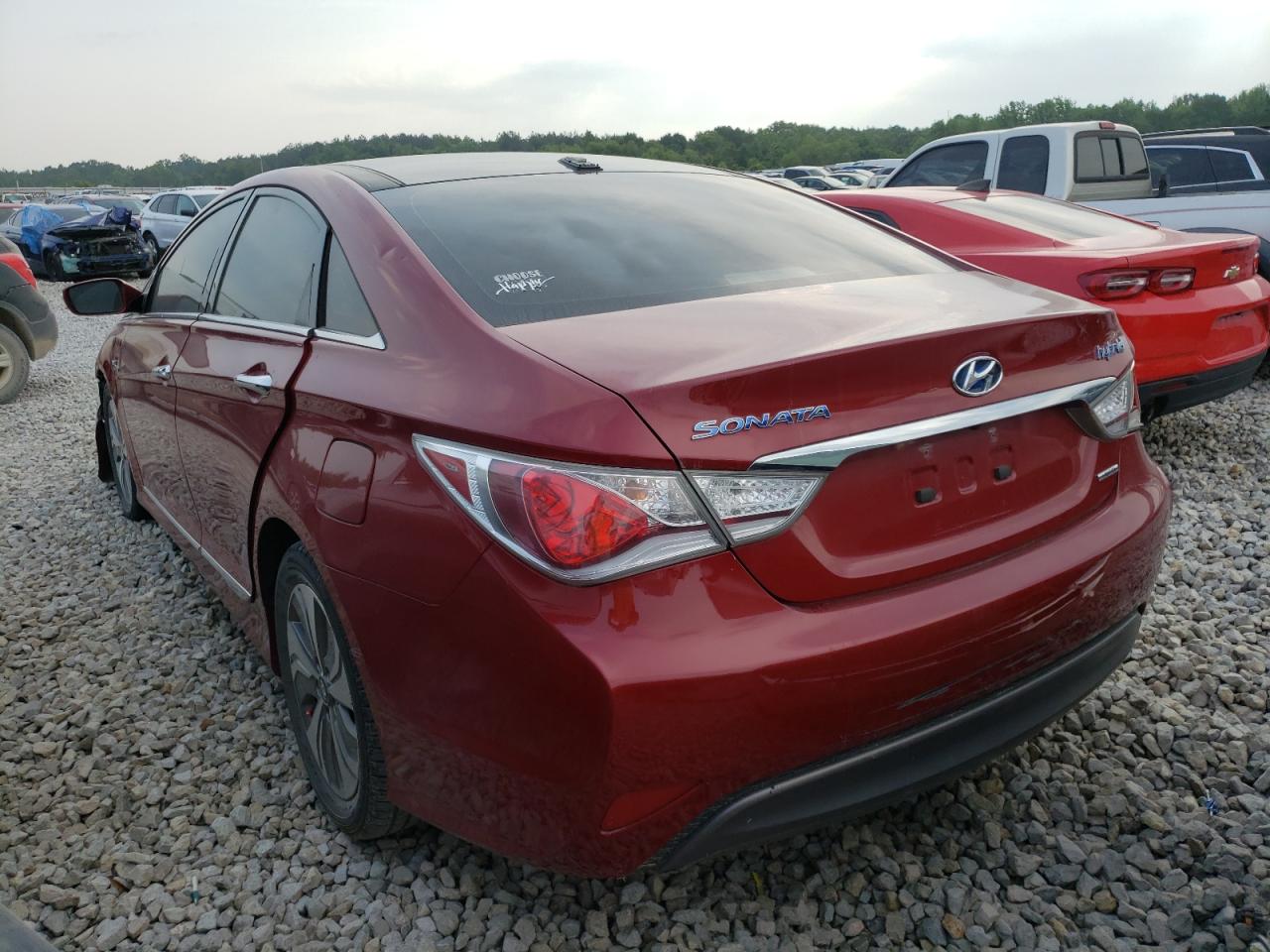 Photo 3 from auction – 2014 HYUNDAI SONATA HYB with VIN KMHEC4A41EA111420