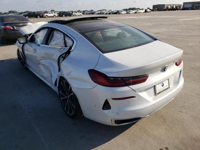 Photo 3 from auction – 2020 BMW 840I with VIN WBAGV2C0XLCE26319