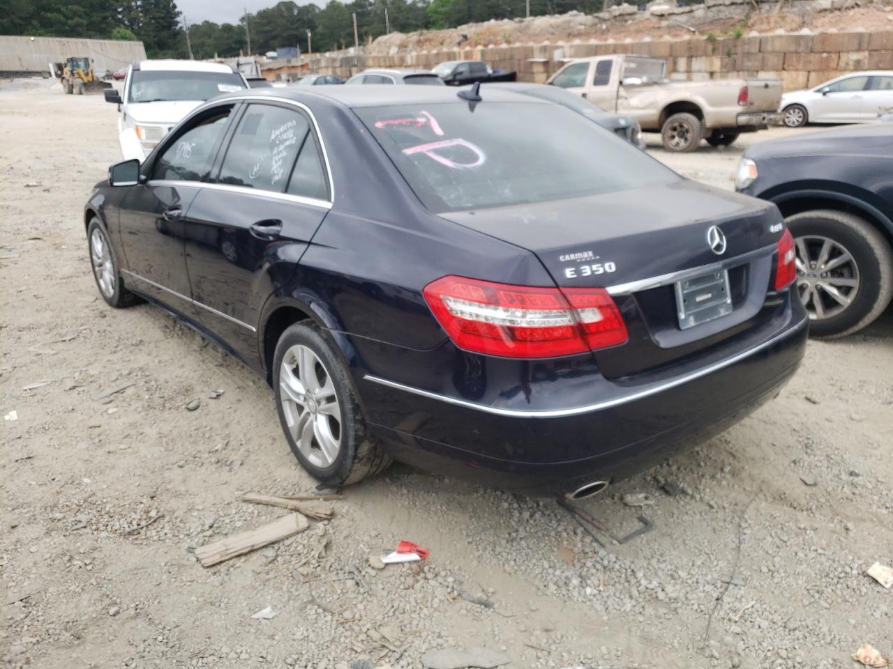 Photo 3 from auction – 2011 MERCEDES-BENZ E 350 4MAT with VIN WDDHF8HB9BA428593