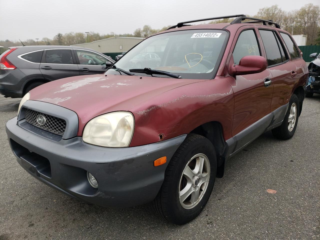 Photo 2 from auction – 2002 HYUNDAI SANTA FE G with VIN KM8SC73D02U332874