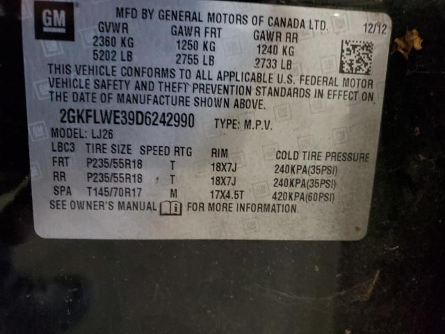 Photo 10 from auction – 2013 GMC TERRAIN SL with VIN 2GKFLWE39D6242990