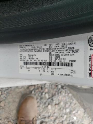 Photo 10 from auction – 2017 FORD FIESTA SE with VIN 3FADP4EJ2HM163625