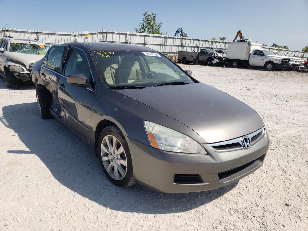 Photo 1 from auction – 2007 HONDA ACCORD EX with VIN 1HGCM66567A071877