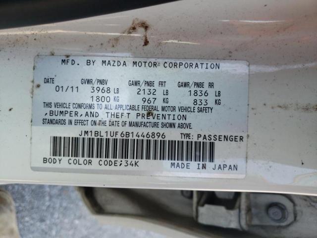 Photo 10 from auction – 2011 MAZDA 3 I with VIN JM1BL1UF6B1446896