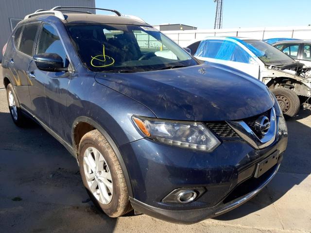 NISSAN ROGUE S 2016 with VIN 5N1AT2MN2GC768340 - Photo from auction