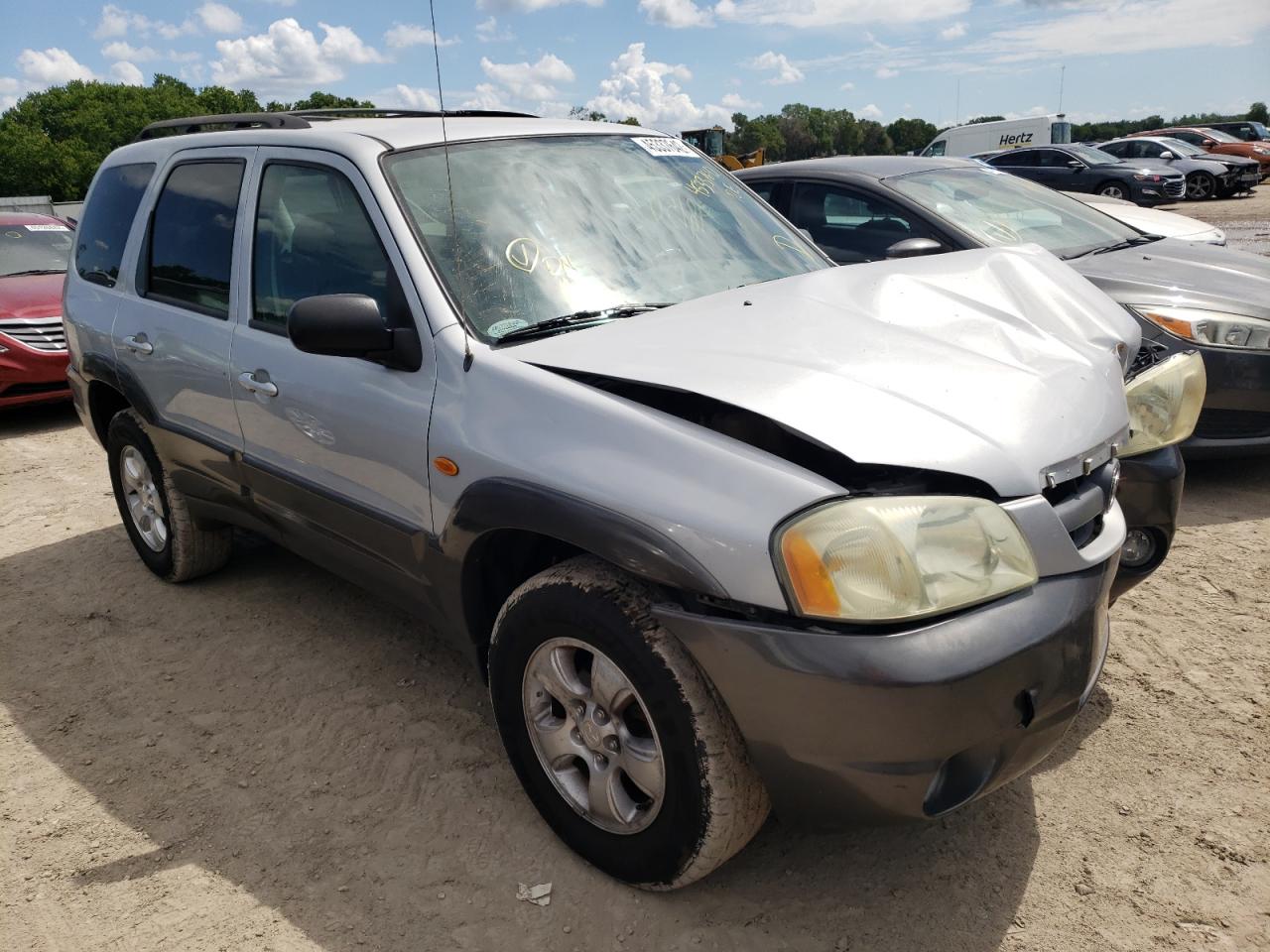 MAZDA TRIBUTE LX 2004 with VIN 4F2YZ04194KM10270 - Photo from auction