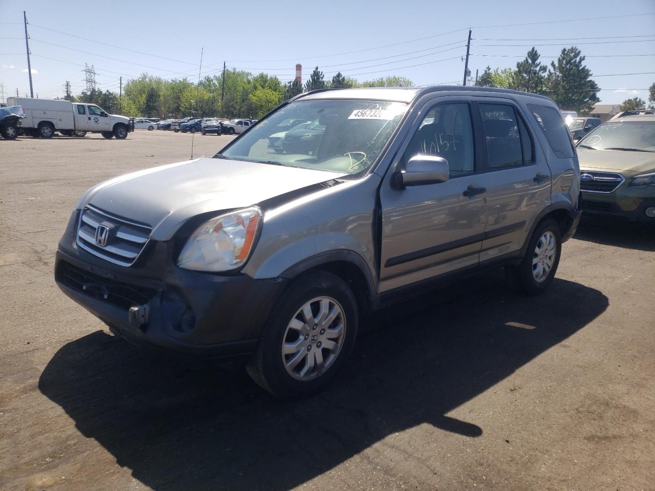 Photo 2 from auction – 2006 HONDA CR-V EX with VIN JHLRD78886C026497