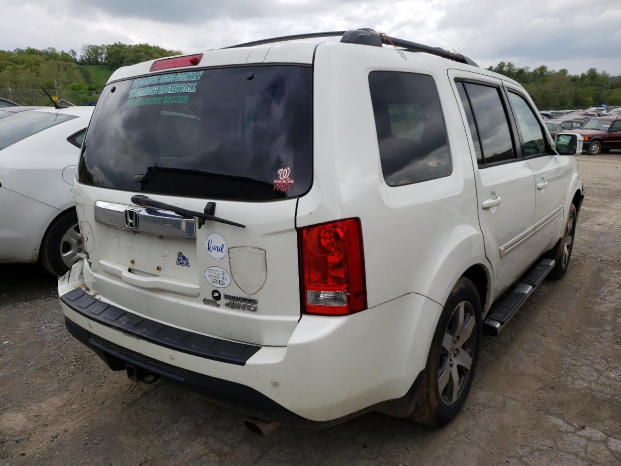 Photo 17 from auction – 2015 HONDA PILOT TOUR with VIN 5FNYF4H96FB013146