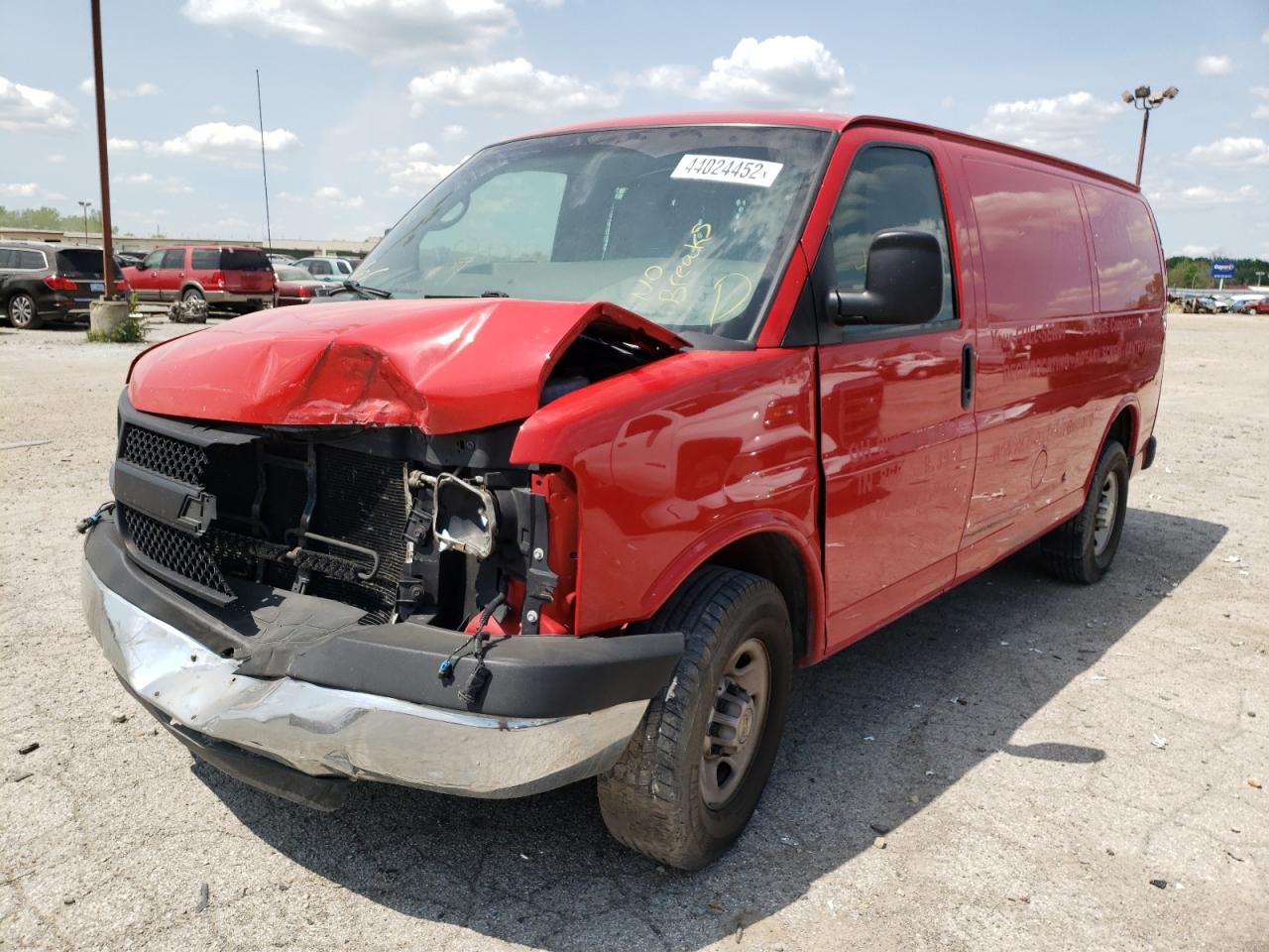 Photo 2 from auction – 2013 CHEVROLET EXPRESS G2 with VIN 1GCWGFCA4D1151243