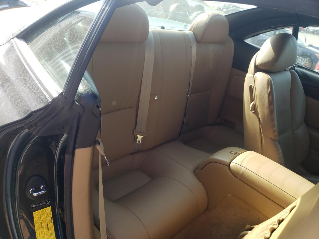 Photo 6 from auction – 2008 LEXUS SC 430 with VIN JTHFN45Y489017536